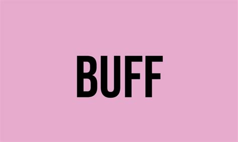 buff meaning spanish